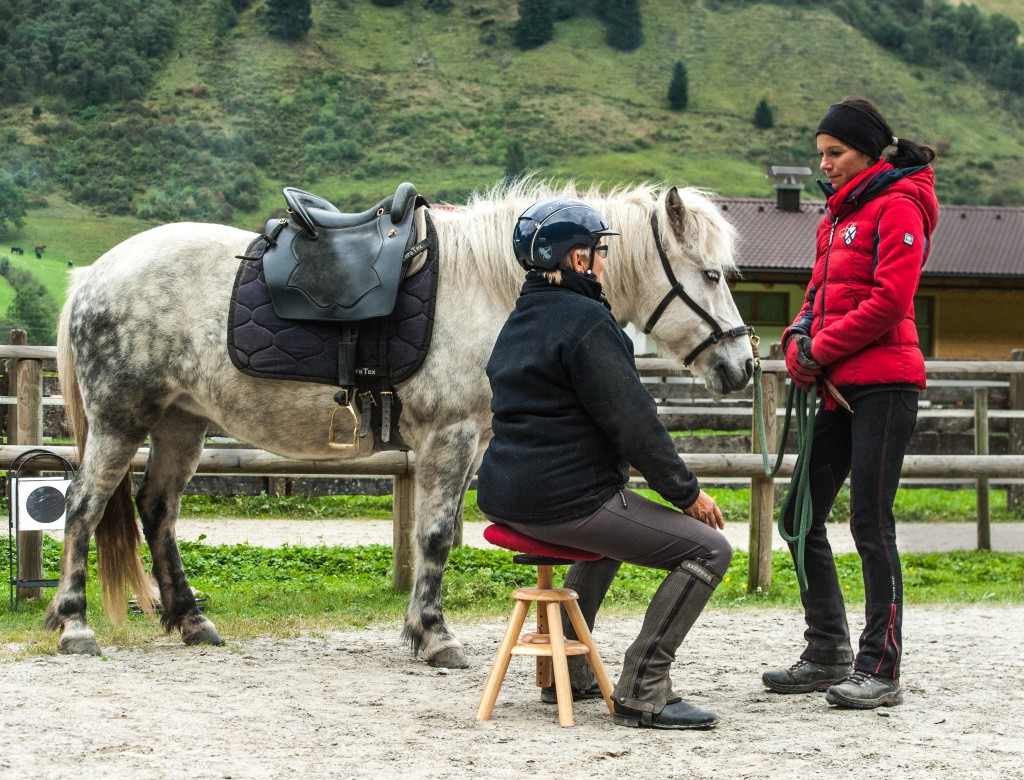 Pferdetraining bedeutet immer Training an sich selbst....