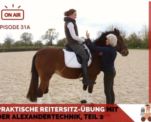 Reitersitzübung mit der Alexandertechnik für Reiter