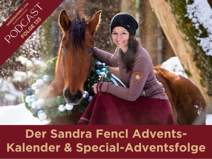 Adventskalender | Sandra Fencl | Podcast | Pferdepodcast | Pferdepodcastgewinnspiel | Adventsfolge